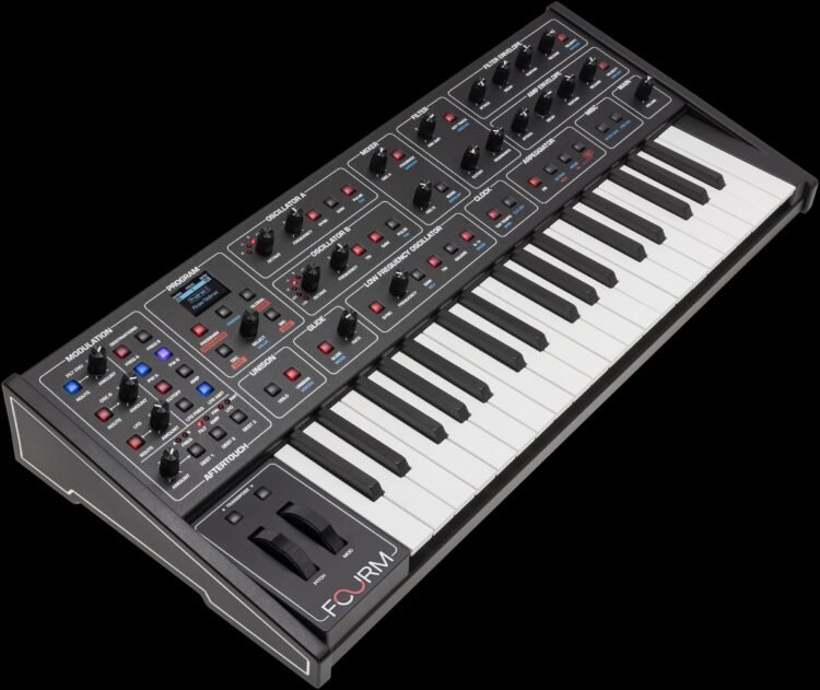 Sequential Unveils “Fourm” — A New Four‑Voice Analogue Synth with Polyphonic Aftertouch