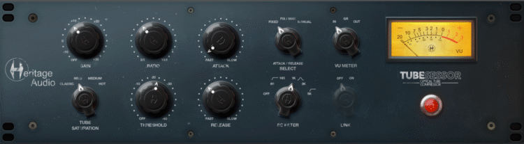 Heritage Audio Bring TUBESESSOR Optical Tube Compressor Plugin