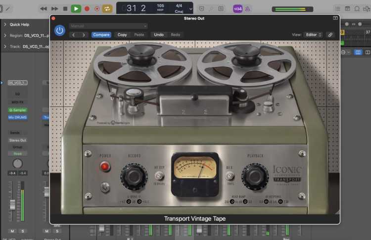 Iconic Transport Vintage Tape Logic