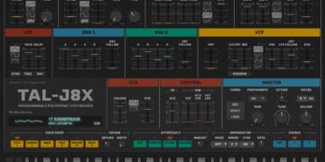 TAL-J8X announced: 80s Software Synth